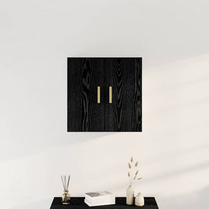 Ντουλάπα Τοίχου Μαύρη Οξυά 60 x 30 x 60 cm Επεξεργασμένο ξύλο - Pakobazaar