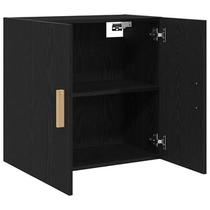 Ντουλάπα Τοίχου Μαύρη Οξυά 60 x 30 x 60 cm Επεξεργασμένο ξύλο - Pakobazaar