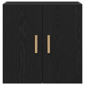 Ντουλάπα Τοίχου Μαύρη Οξυά 60 x 30 x 60 cm Επεξεργασμένο ξύλο - Pakobazaar