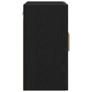 Ντουλάπα Τοίχου Μαύρη Οξυά 60 x 30 x 60 cm Επεξεργασμένο ξύλο - Pakobazaar