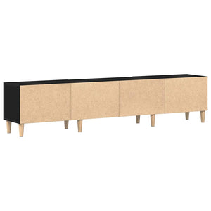 Ντουλάπι TV 180 x 31,5 x 40 εκ. Μαύρη Οξυά Επεξεργασμένο Ξύλο