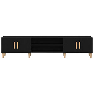 Ντουλάπι TV 180 x 31,5 x 40 εκ. Μαύρη Οξυά Επεξεργασμένο Ξύλο