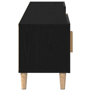 Ντουλάπι TV 180 x 31,5 x 40 εκ. Μαύρη Οξυά Επεξεργασμένο Ξύλο