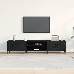 Ντουλάπι TV Μαύρη Οξυά 180 x 31,5 x 40 εκ. Επεξεργασμένο ξύλο - Pakobazaar