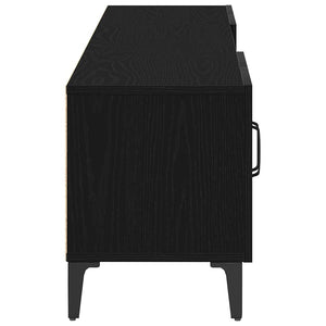 Ντουλάπι TV Μαύρη Οξυά 180 x 31,5 x 40 εκ. Επεξεργασμένο ξύλο - Pakobazaar