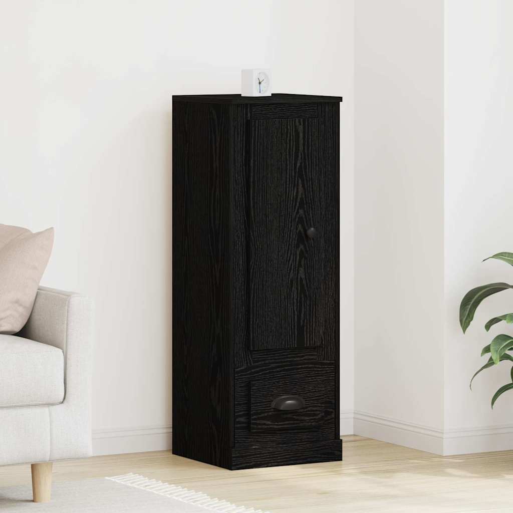 Highboard Μαύρη Οξυά 36 x 35.5 x 103.5 εκ. Επεξεργασμένο ξύλο