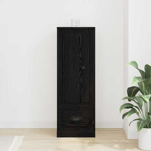Highboard Μαύρη Οξυά 36 x 35.5 x 103.5 εκ. Επεξεργασμένο Ξύλο