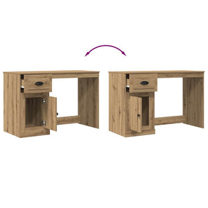 Γραφείο Artisan Oak 50 x 115 x 75 εκ. Επεξεργασμένο Ξύλο