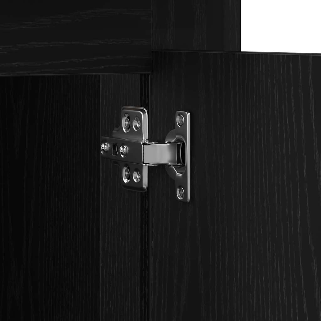 Γραφείο Μαύρη Οξυά 50 x 115 x 75 εκ. Επεξεργασμένο ξύλο - Pakobazaar