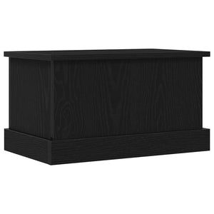 Κουτί αποθήκευσης Μαύρη δρυς 50 x 30 x 28 cm Επεξεργασμένο ξύλο - Pakobazaar