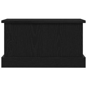 Κουτί αποθήκευσης Μαύρη δρυς 50 x 30 x 28 cm Επεξεργασμένο ξύλο - Pakobazaar