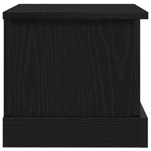 Κουτί αποθήκευσης Μαύρη δρυς 50 x 30 x 28 cm Επεξεργασμένο ξύλο - Pakobazaar