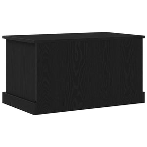 Κουτί αποθήκευσης Μαύρη δρυς 70 x 40 x 28 εκ Επεξεργασμένο ξύλο - Pakobazaar