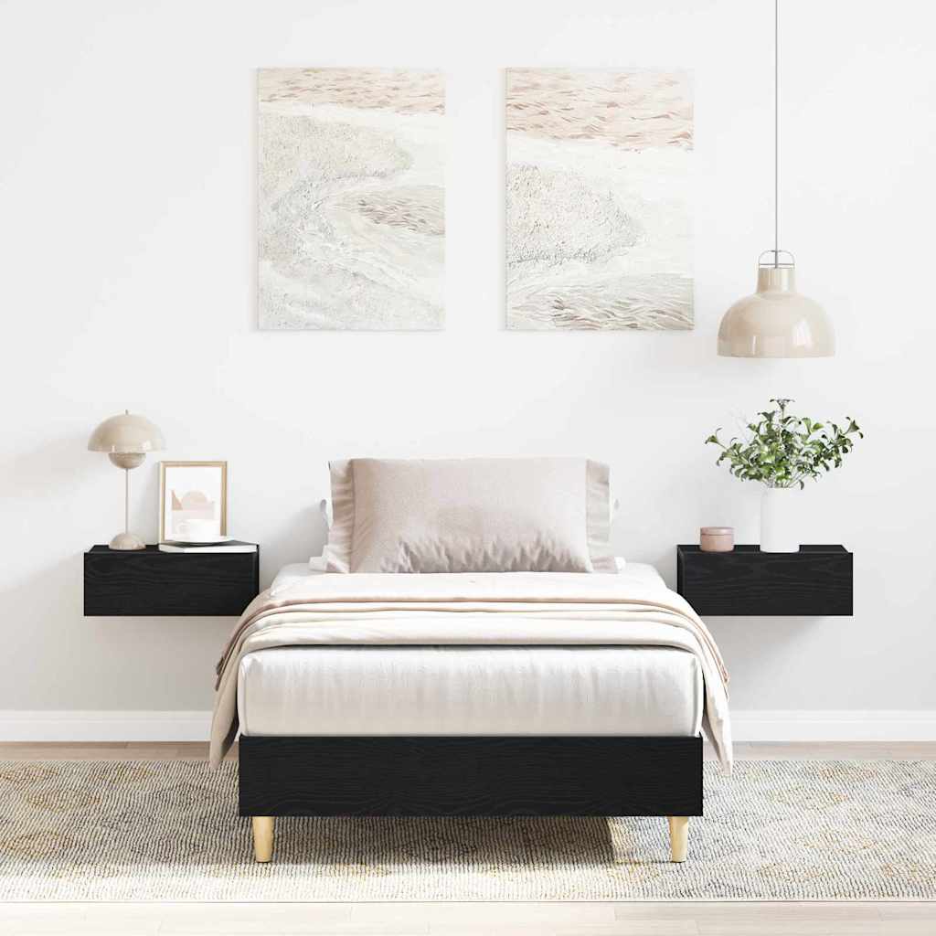 Σκελετός Κρεβατιού Μαύρη Οξυά 203 x 101 x 25 εκ. - Pakobazaar