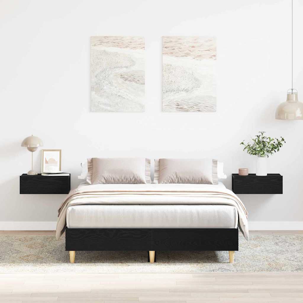 Σκελετός Κρεβατιού Μαύρη Οξυά 193 x 138 x 25 εκ. - Pakobazaar