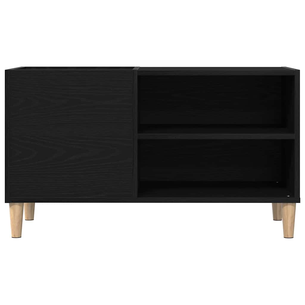 Ντουλάπι δίσκων βινυλίου Μαύρη δρυς 84,5 x 38 x 48 cm - Pakobazaar