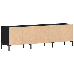 Ντουλάπι TV 150 x 30 x 44,5 εκ. Μαύρη Οξυά Επεξεργασμένο Ξύλο