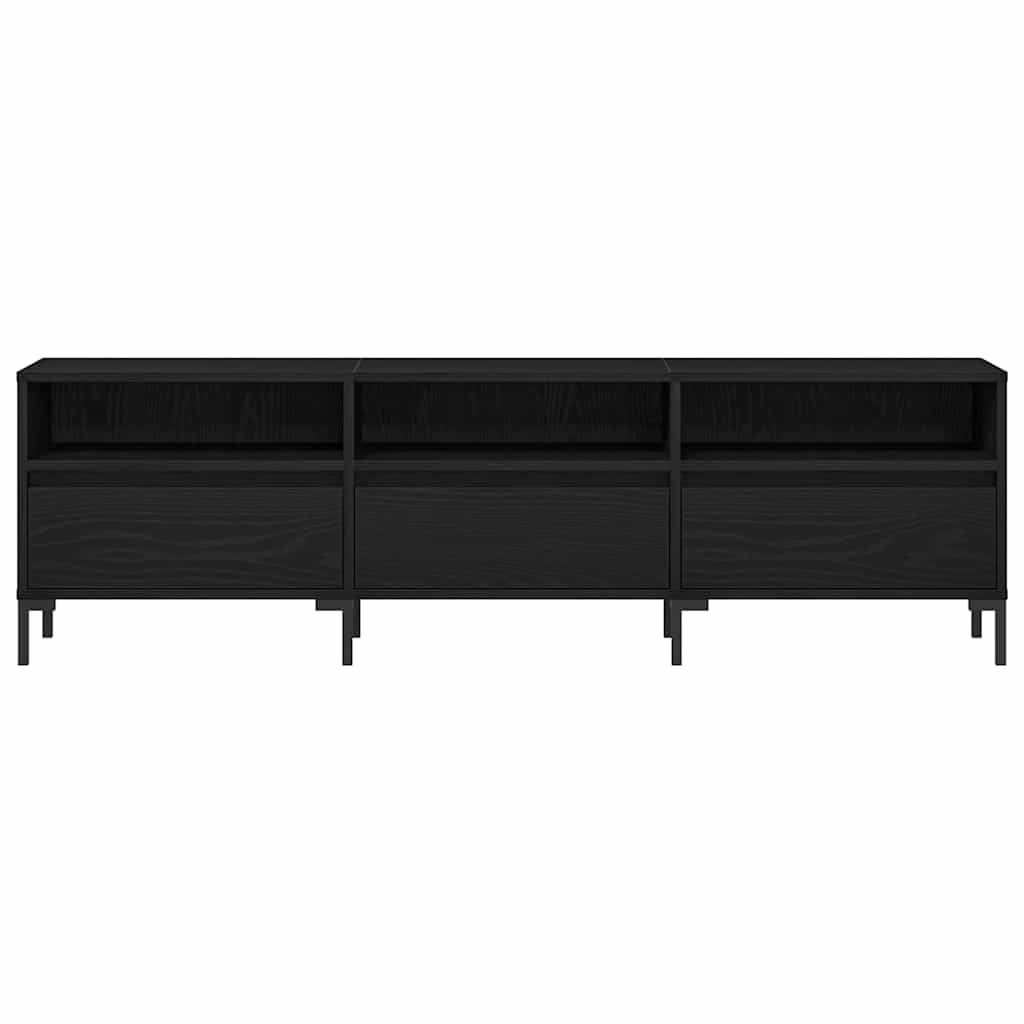 Ντουλάπι TV Μαύρη Οξυά 150 x 30 x 44,5 εκ. Επεξεργασμένο ξύλο