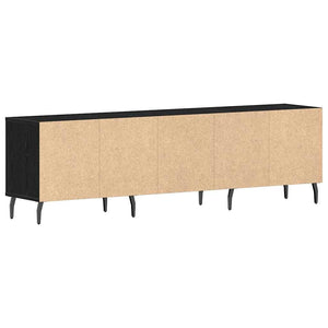 Ντουλάπι TV Μαύρη Οξυά 150 x 30 x 44,5 εκ. Επεξεργασμένο ξύλο - Pakobazaar