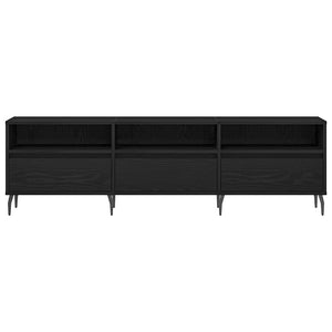 Ντουλάπι TV Μαύρη Οξυά 150 x 30 x 44,5 εκ. Επεξεργασμένο ξύλο - Pakobazaar