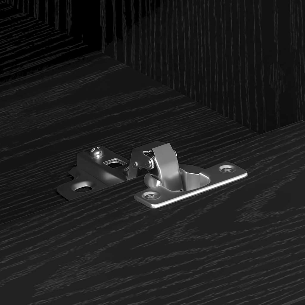 Ντουλάπι TV Μαύρη Οξυά 150 x 30 x 44,5 εκ. Επεξεργασμένο ξύλο