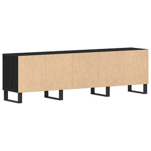 Ντουλάπι TV 150 x 30 x 44,5 εκ. Μαύρη Οξυά Επεξεργασμένο Ξύλο