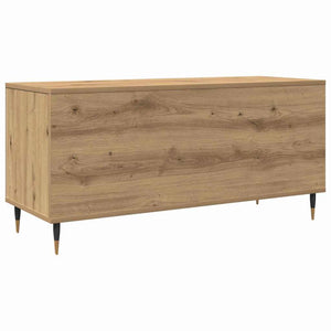 Ντουλάπι δίσκων βινυλίου με ράφι artisan δρυς 100 x 38 x 48 εκ. - Pakobazaar