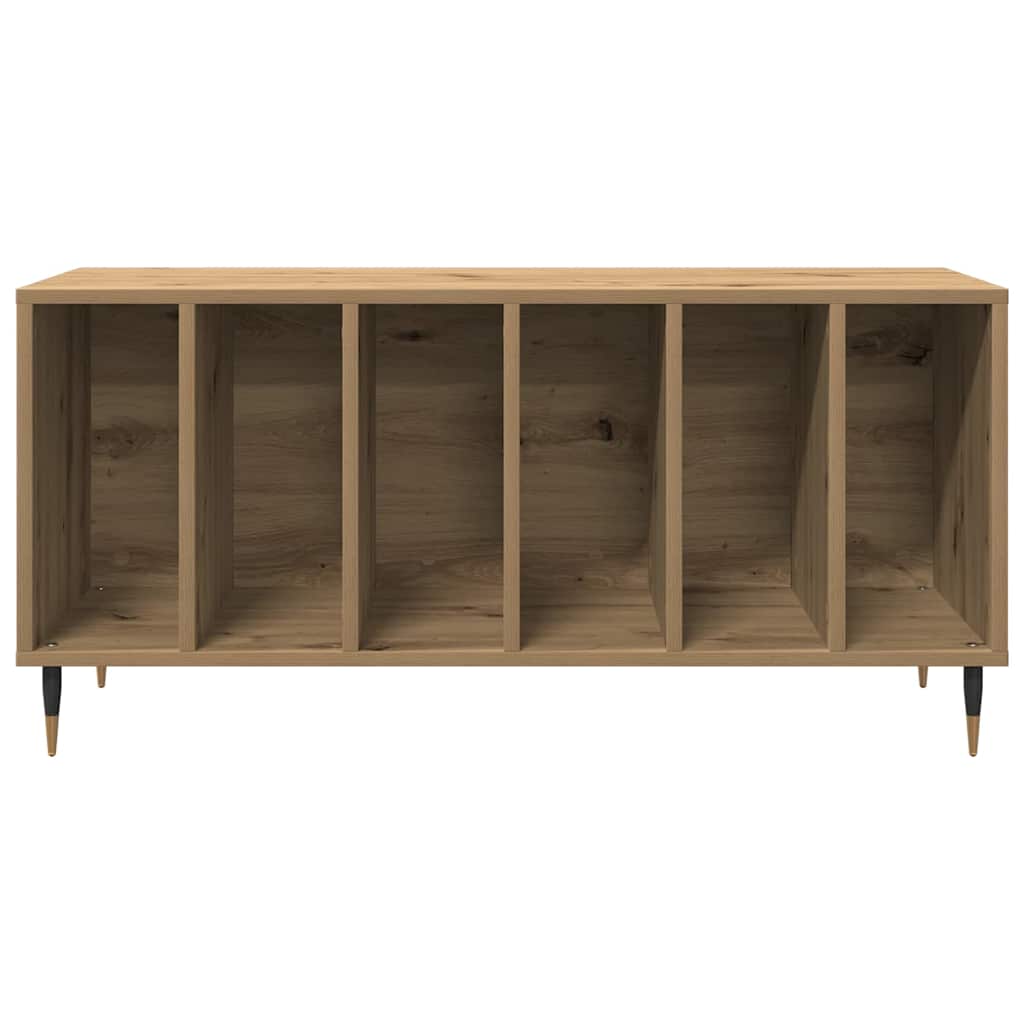 Ντουλάπι δίσκων βινυλίου με ράφι artisan δρυς 100 x 38 x 48 εκ. - Pakobazaar