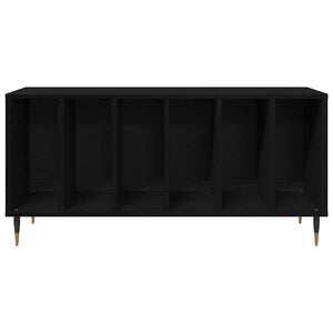 Ντουλάπι δίσκων βινυλίου Μαύρη Οξυά 100 x 38 x 48 εκ.