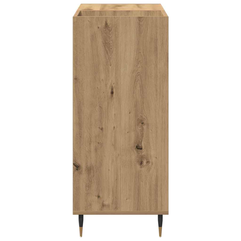 Ντουλάπι δίσκων βινυλίου artisan δρυς 85 x 38 x 89 εκ.