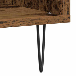 Ντουλάπι δίσκων βινυλίου Παλαιό ξύλο 85 x 38 x 89 εκ.