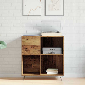 Ντουλάπι δίσκων βινυλίου Παλαιό ξύλο 85 x 38 x 89 εκ.