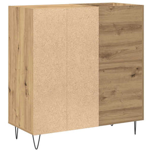 Ντουλάπι δίσκων βινυλίου με ράφι artisan δρυς 85 x 38 x 89 εκ. - Pakobazaar