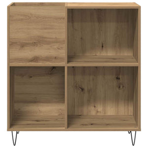 Ντουλάπι δίσκων βινυλίου με ράφι artisan δρυς 85 x 38 x 89 εκ. - Pakobazaar