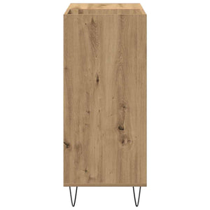 Ντουλάπι δίσκων βινυλίου με ράφι artisan δρυς 85 x 38 x 89 εκ. - Pakobazaar