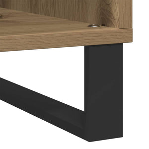 Ντουλάπι δίσκων βινυλίου artisan δρυς 84,5 x 38 x 89 εκ