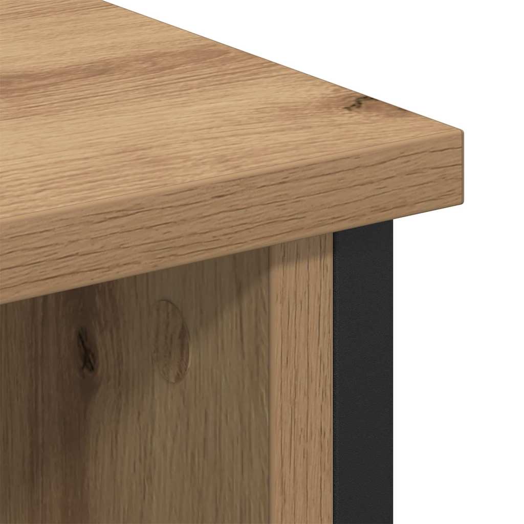 Σετ επίπλου τηλεόρασης Επιτοίχιο Artisan Oak 100 x 35 x 45 εκ. - Pakobazaar