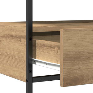 Τραπέζι κονσόλας Artisan Oak 75 x 40 x 75 cm Επεξεργασμένο ξύλο - Pakobazaar