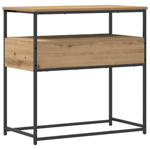 Τραπέζι κονσόλας Artisan Oak 75 x 40 x 75 cm Επεξεργασμένο ξύλο - Pakobazaar