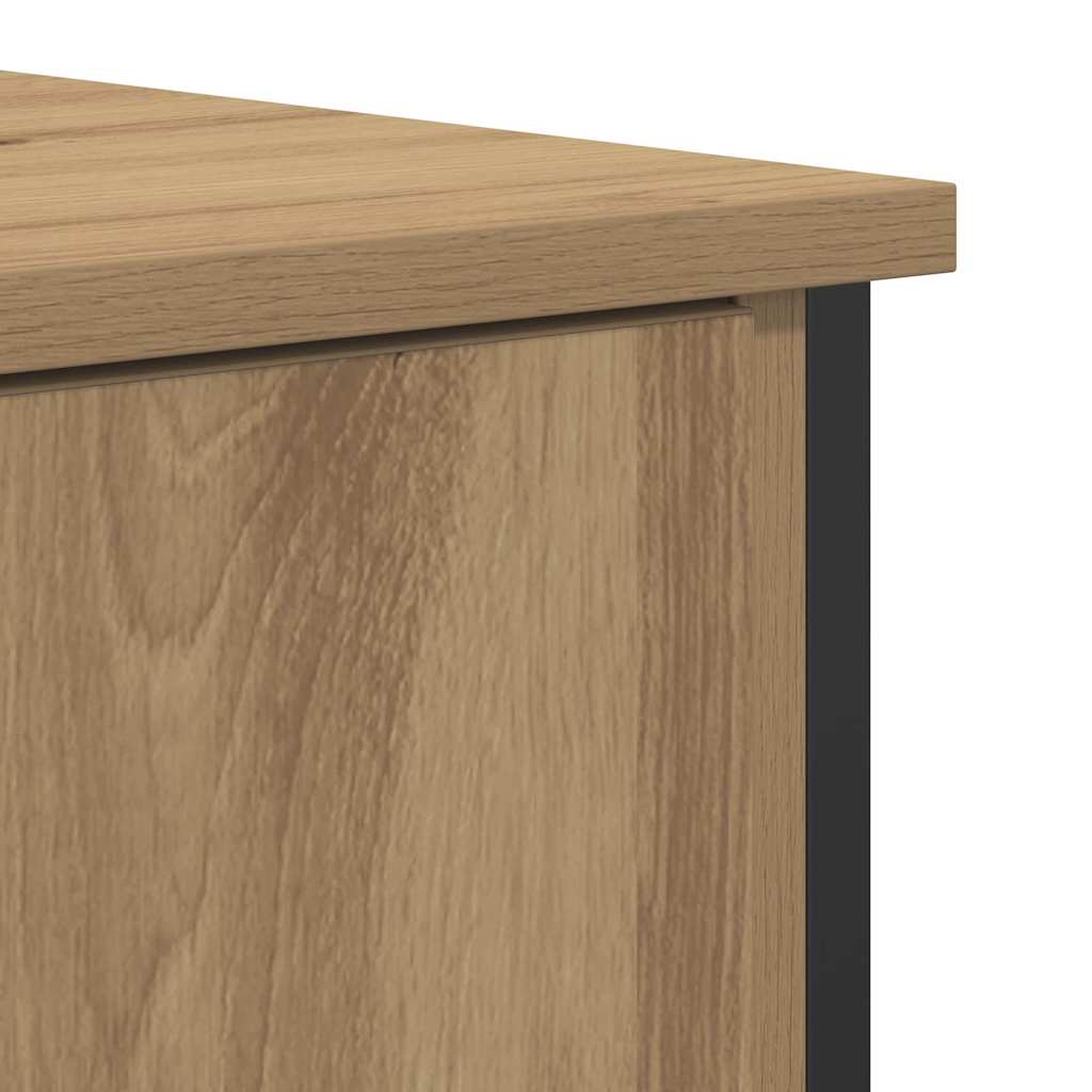 Πλαϊνό γραφείο Artisan Oak 70 x 30 x 80 εκ. Επεξεργασμένο ξύλο - Pakobazaar