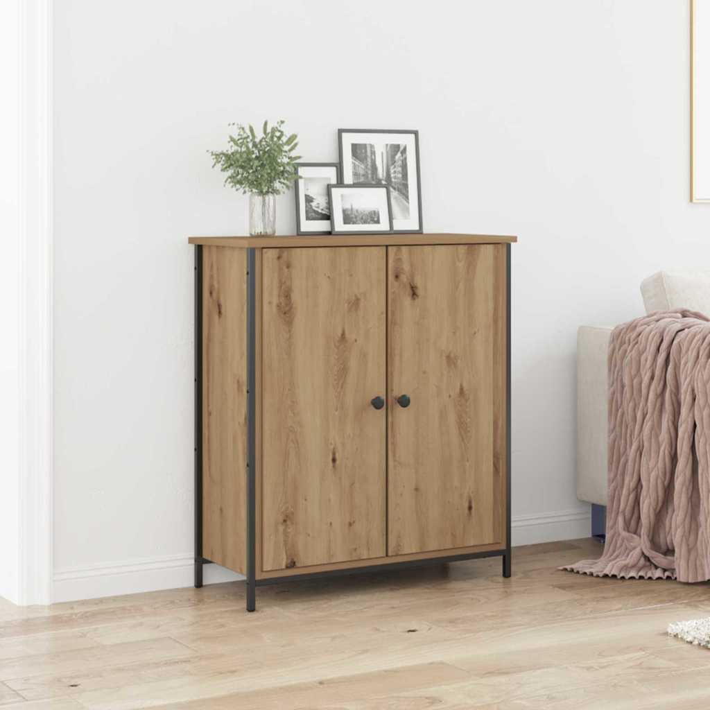 Πλαϊνό γραφείο Artisan Oak 70 x 30 x 80 εκ. Επεξεργασμένο ξύλο - Pakobazaar
