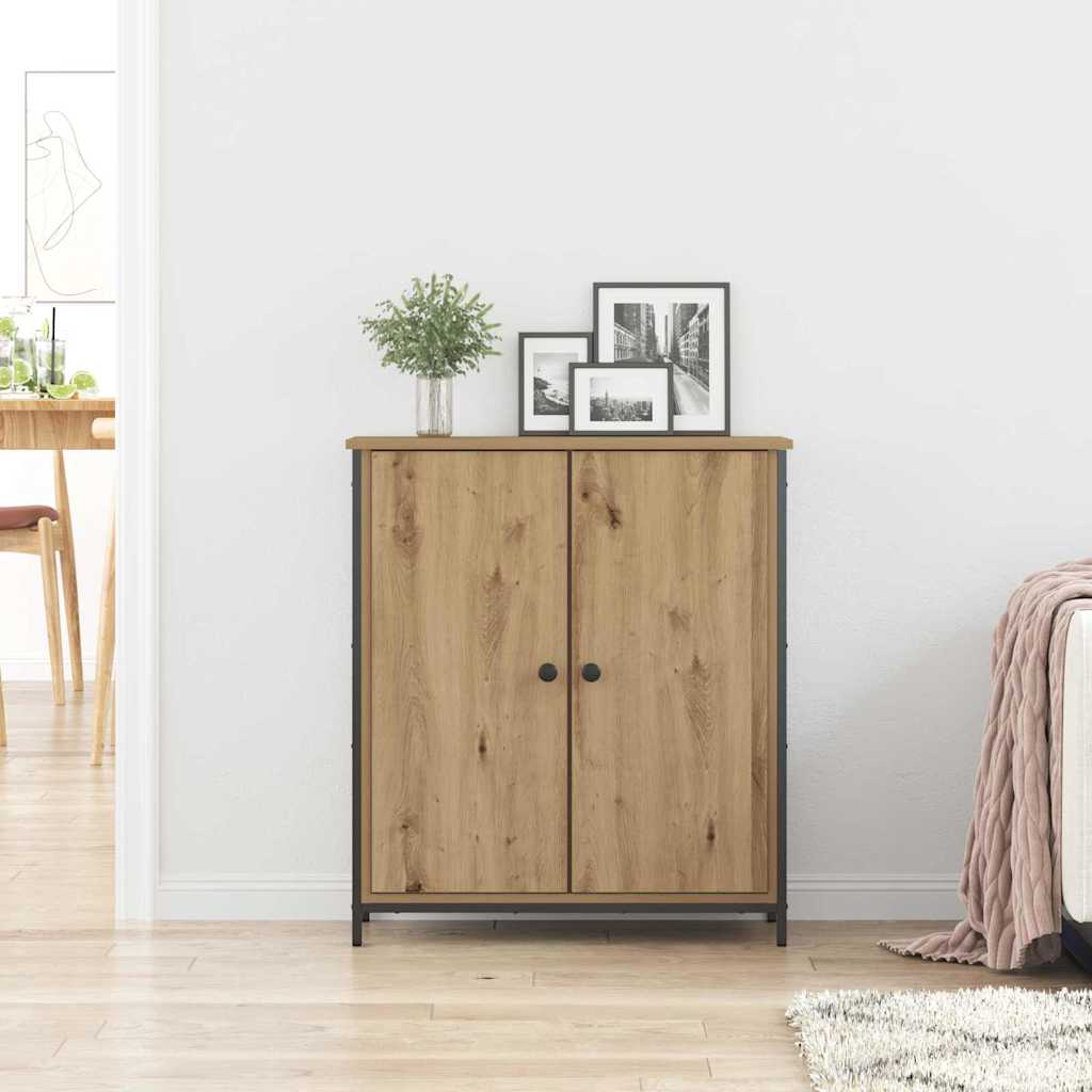 Πλαϊνό γραφείο Artisan Oak 70 x 30 x 80 εκ. Επεξεργασμένο ξύλο - Pakobazaar