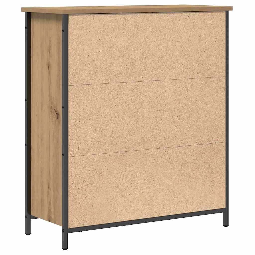 Πλαϊνό γραφείο Artisan Oak 70 x 30 x 80 εκ. Επεξεργασμένο ξύλο - Pakobazaar