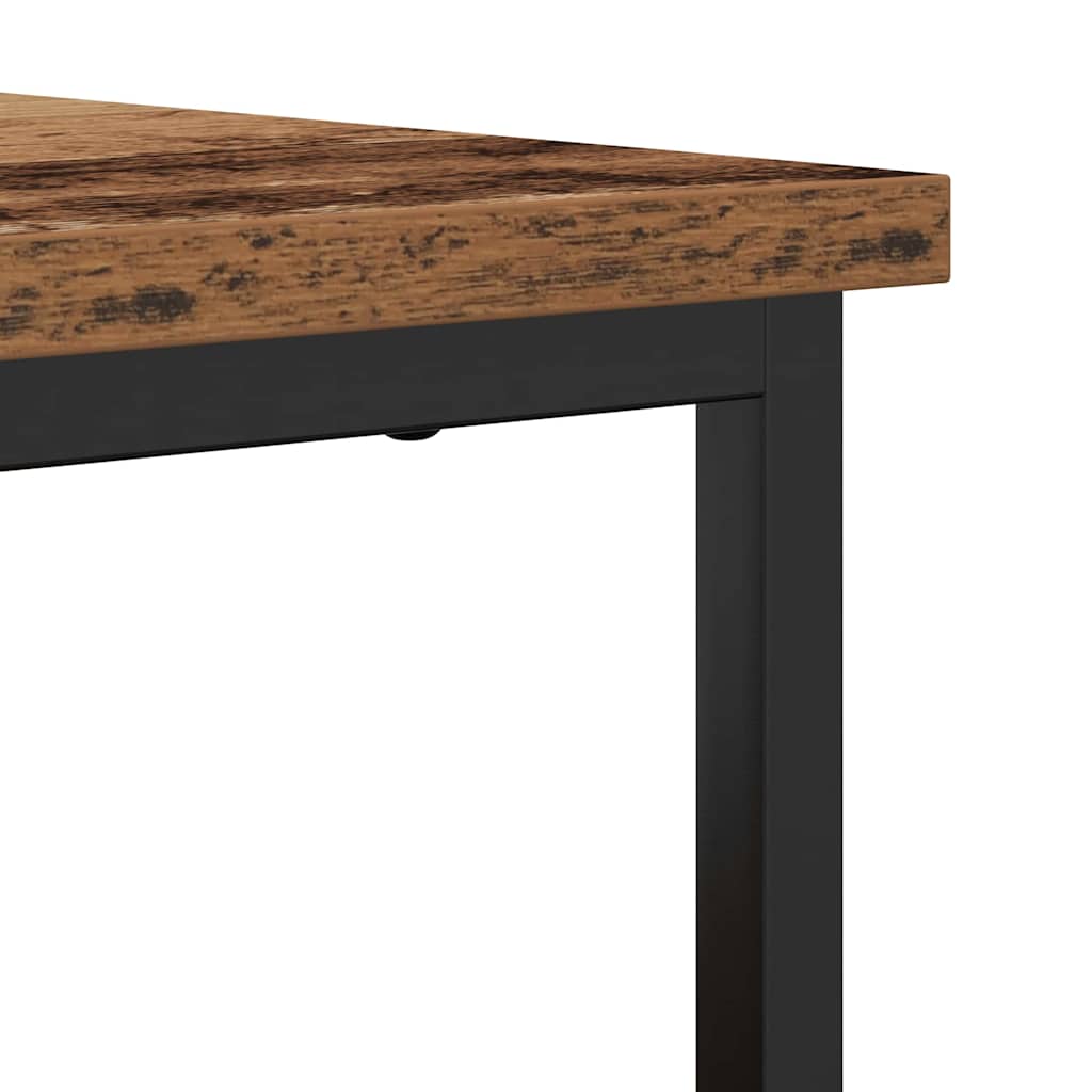 Πλαϊνό γραφείο Παλιό ξύλο 100 x 35 x 80 εκ. Επεξεργασμένο ξύλο - Pakobazaar