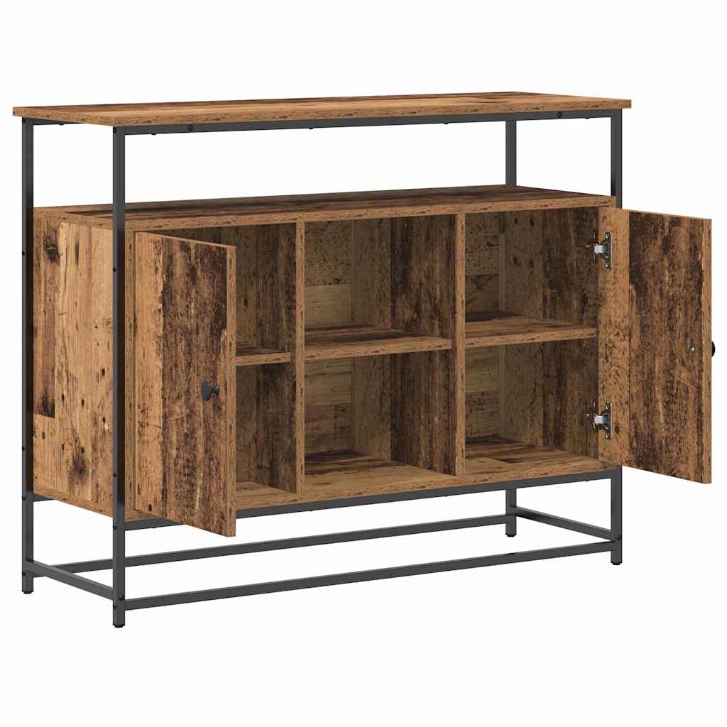 Πλαϊνό γραφείο Παλιό ξύλο 100 x 35 x 80 εκ. Επεξεργασμένο ξύλο - Pakobazaar