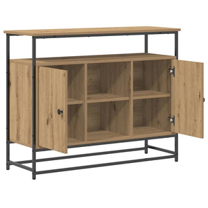 Πλαϊνό γραφείο Artisan Oak 100 x 35 x 80 εκ. Επεξεργασμένο Ξύλο