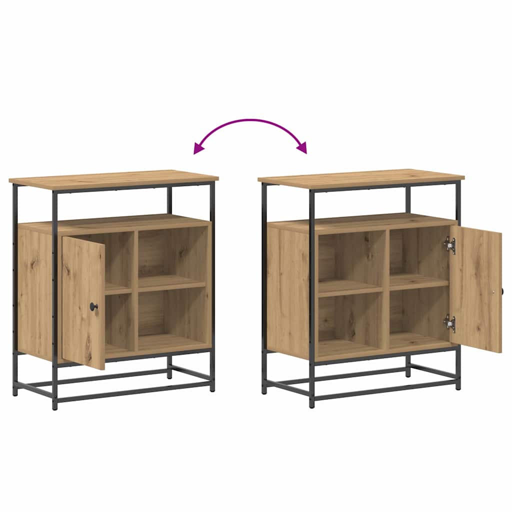 Πλαϊνό γραφείο Artisan Oak 69 x 35 x 80 εκ Επεξεργασμένο Ξύλο