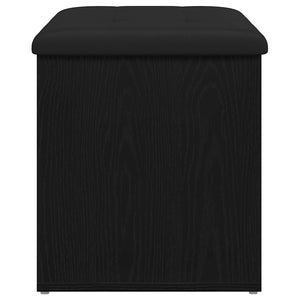 Παγκάκι με αποθήκευση Μαύρη δρυς 62 x 42 x 45 εκ.