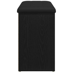 Πάγκος για παπούτσια Μαύρο 82 x 32 x 50 cm Επεξεργασμένο Ξύλο