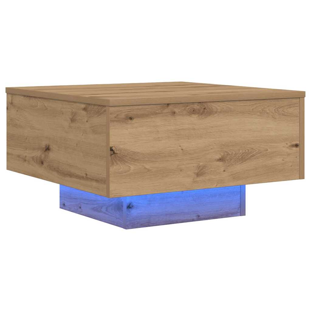 Τραπεζάκι σαλονιού Artisan Oak 55 x 55 x 31 εκ - Pakobazaar